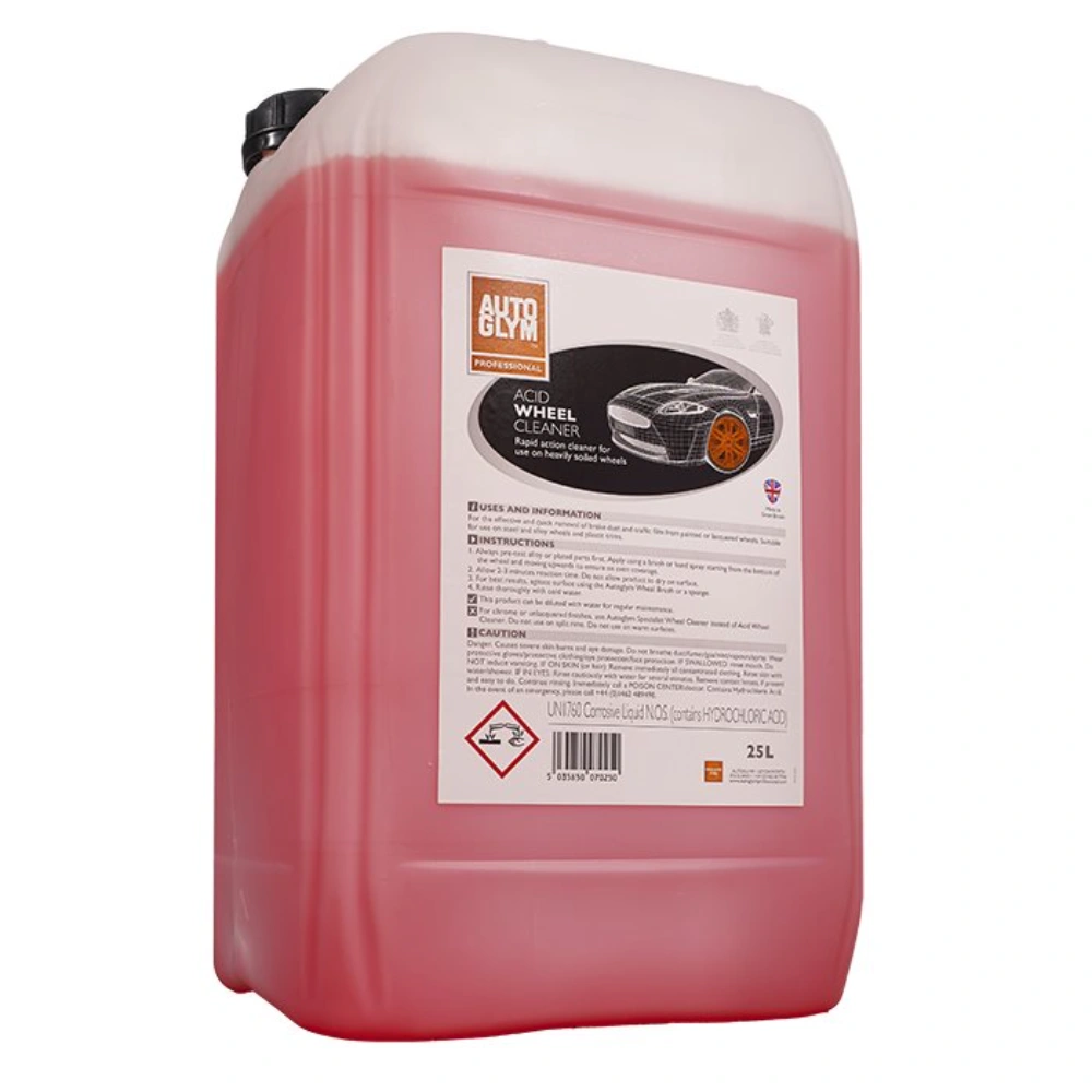 Autoglym Acid Wheel Cleaner 25L Fælgerens Med Syre