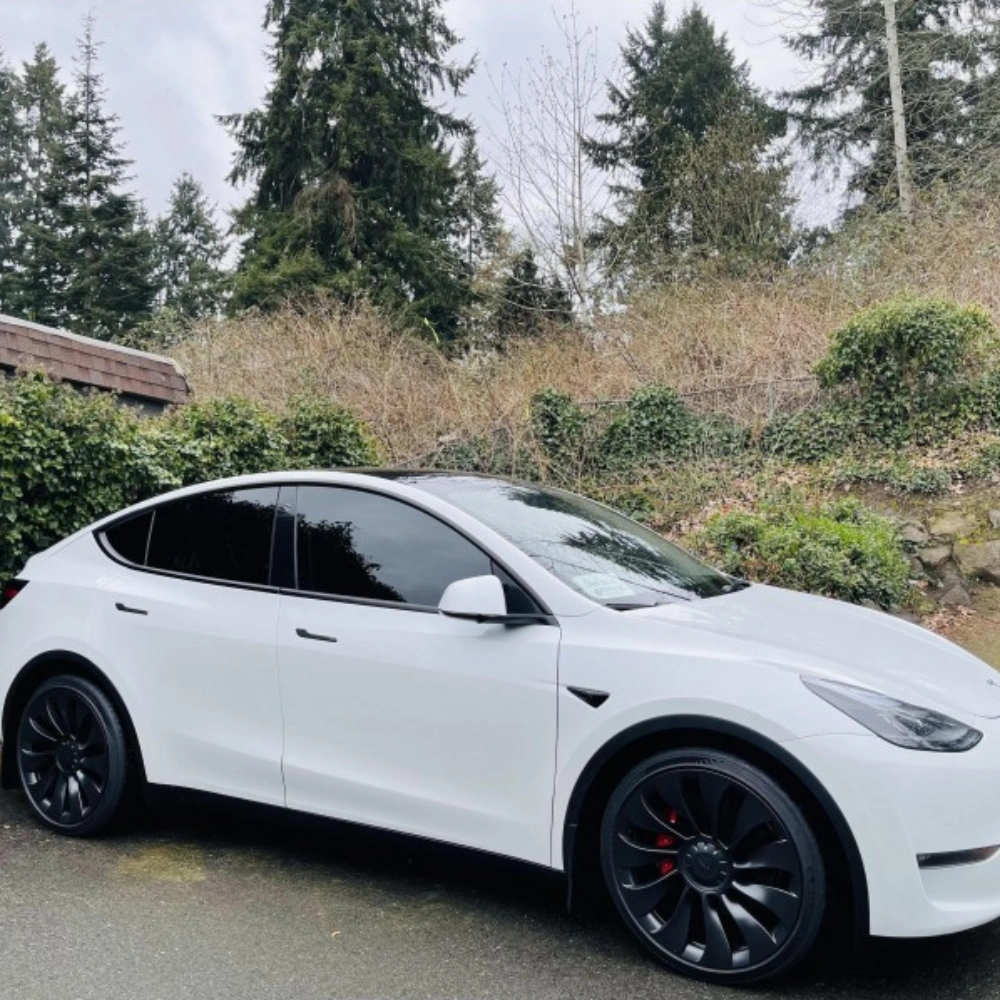 DIY Tonede Ruder Solfilm Til Tesla Model Y